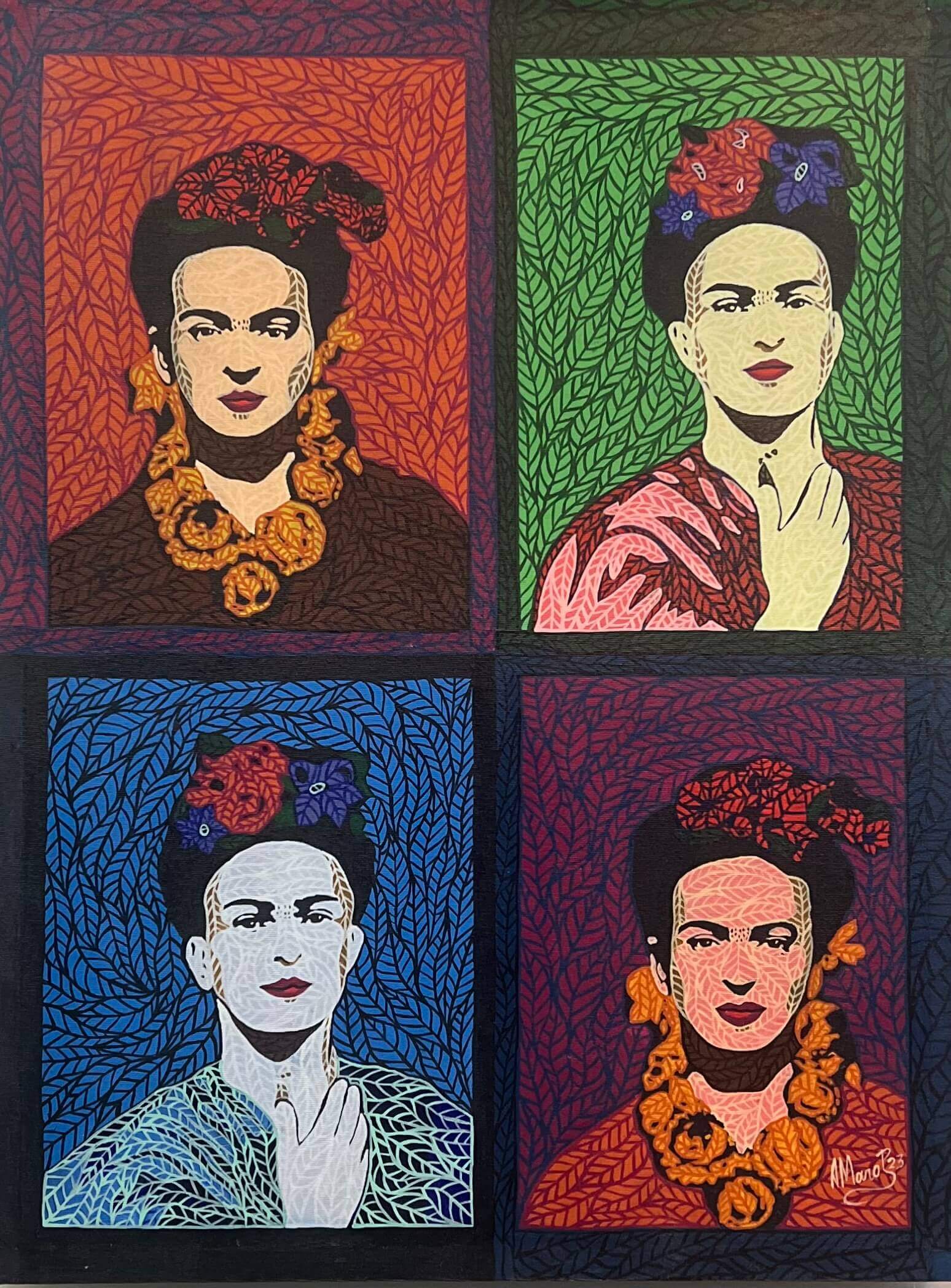 Ventana de Frida por Asdrubal Marot