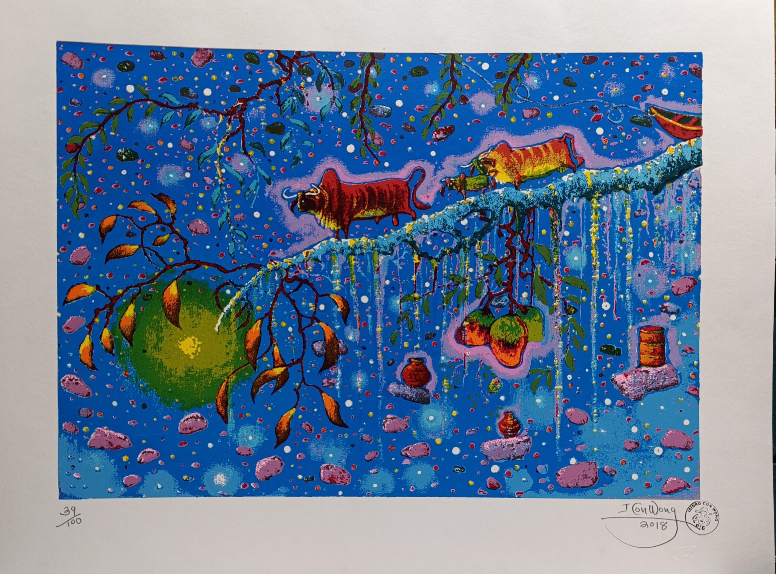 Esperando el Eclipse por Isidro Con Wong