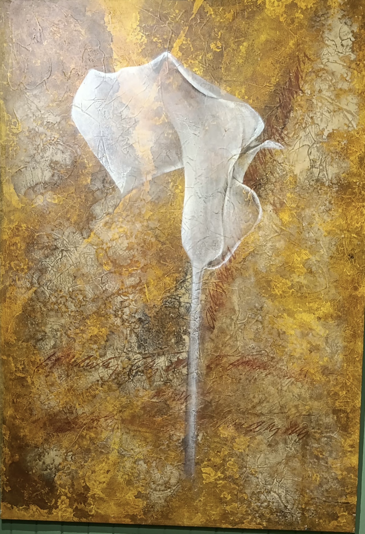 Cala en amarillo por Guillermo Conte