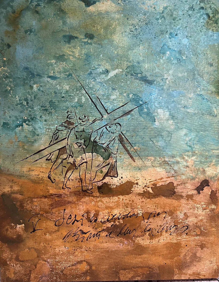 Crucifixion de Cristo #5 Jesus y los Romanos by Guillermo Conte